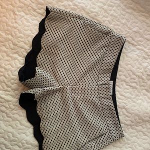 Stylish Polk-a-dot shorts